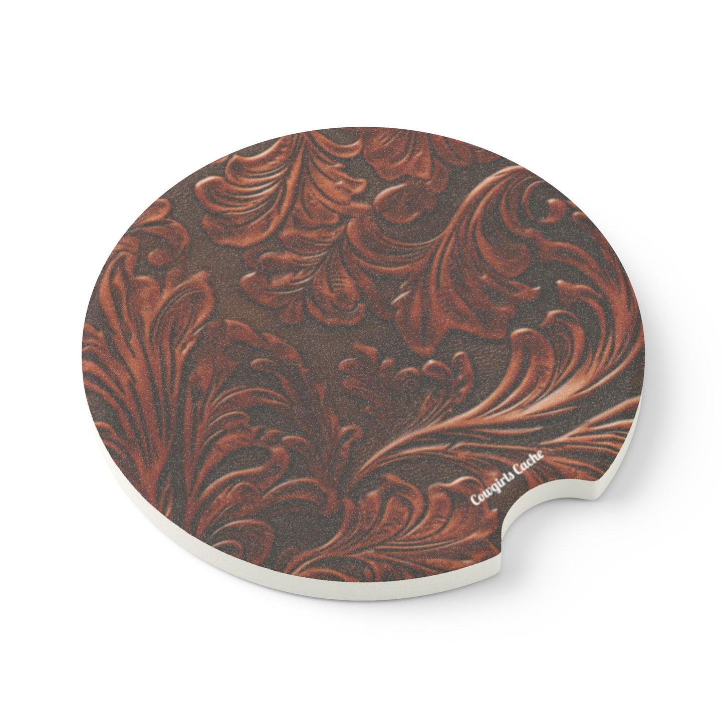 Tooled Leather, Soapstone Car Coaster