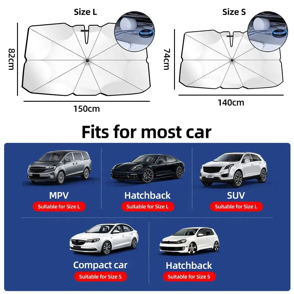 Foldable Car Umbrella